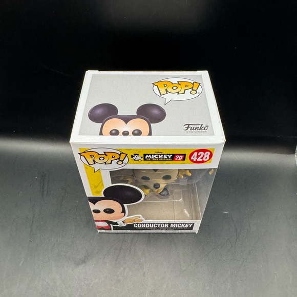 Funko Pop! Vinyl Disney Conductor Mickey Mouse #428 90 Years Box Mint - Picture 2 of 6